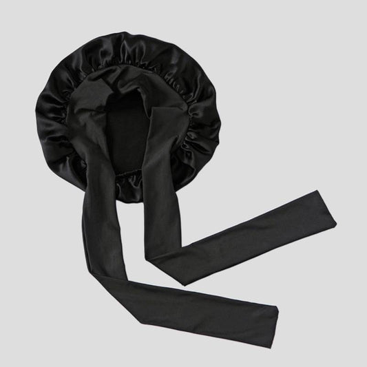 Self-Tie Seiden Bonnet