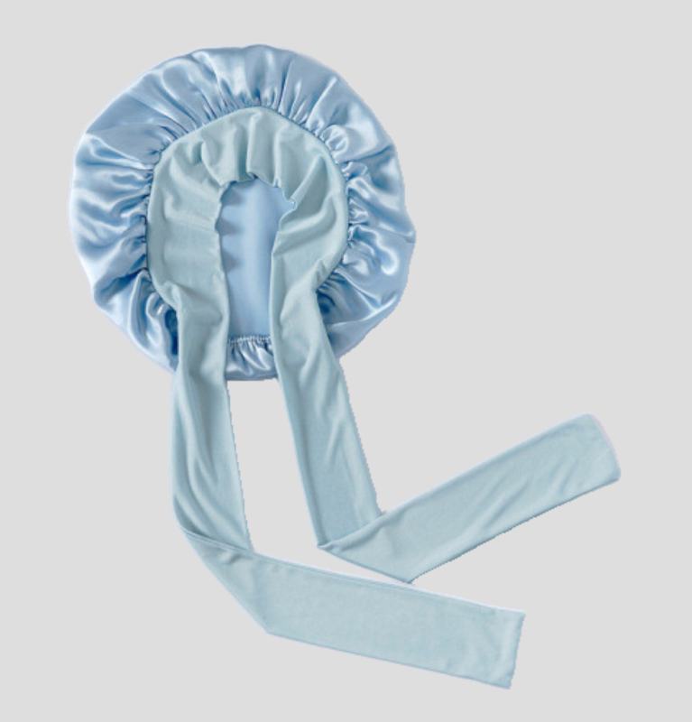 Self-Tie Seiden Bonnet