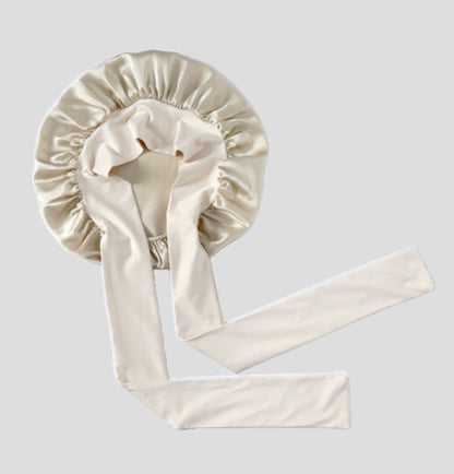 Self-Tie Seiden Bonnet